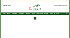 Desktop Screenshot of ezpalms.com